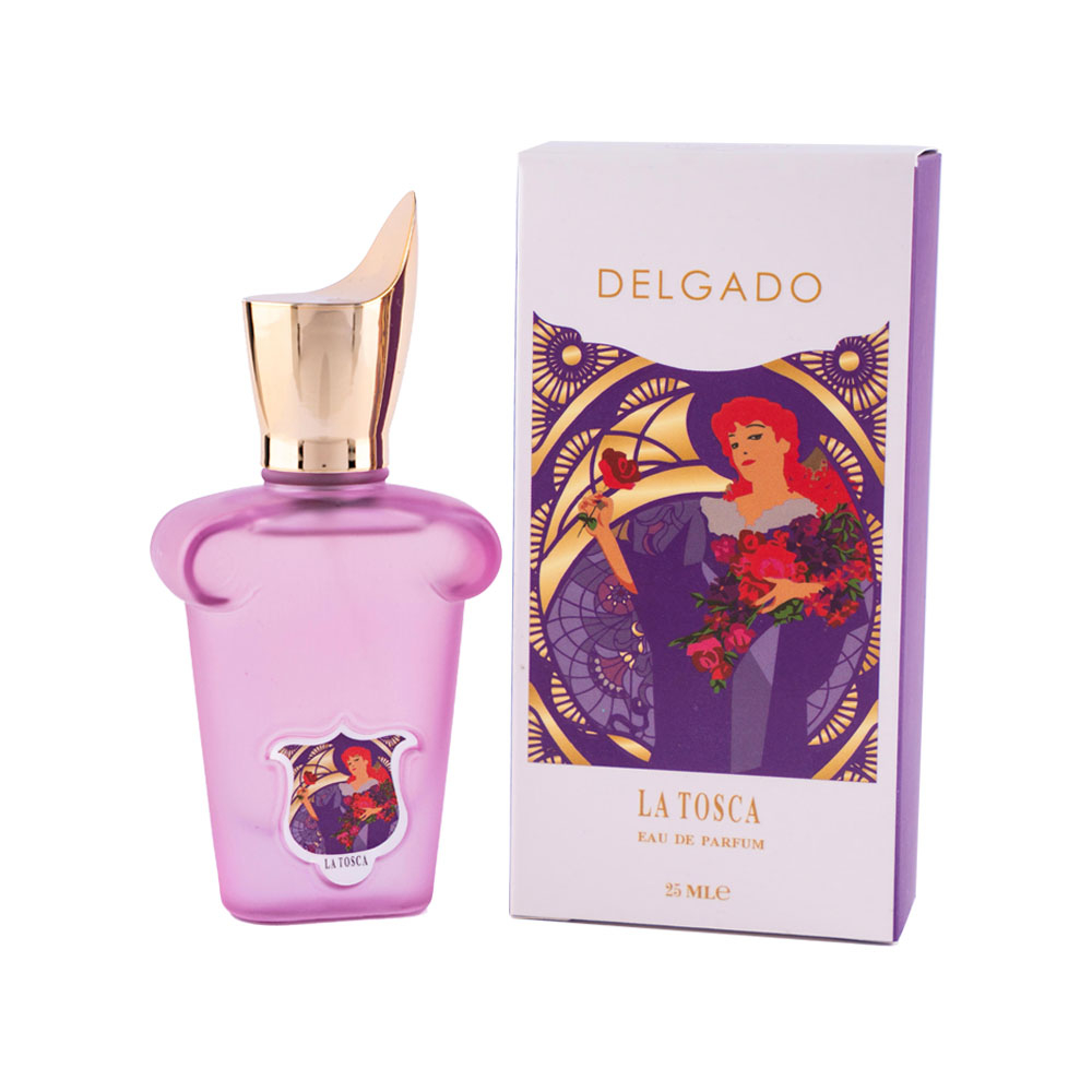 عطر جیبی زنانه دلگادو مدل کازاموراتی لاتوسکا 25 میل